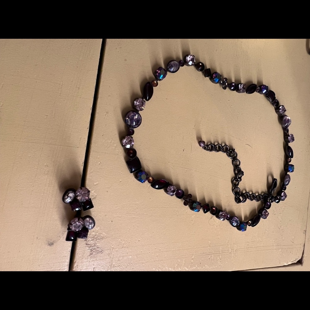 Sorrelli set earrings and necklace